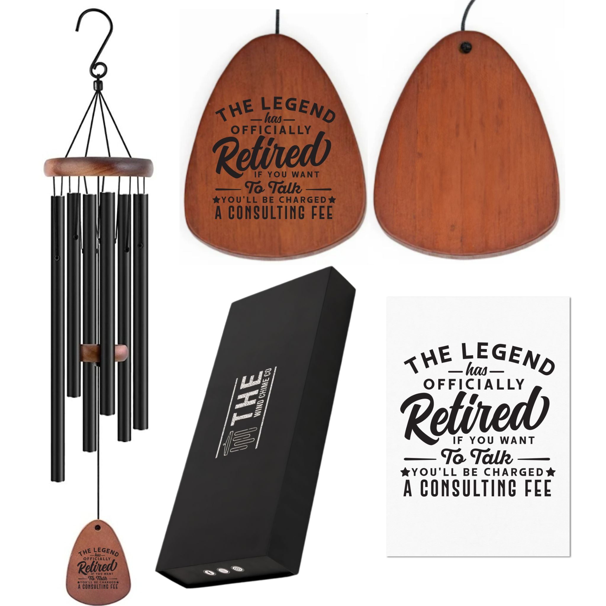 Retirement Wind Chime Gift - The Wind Chime Co