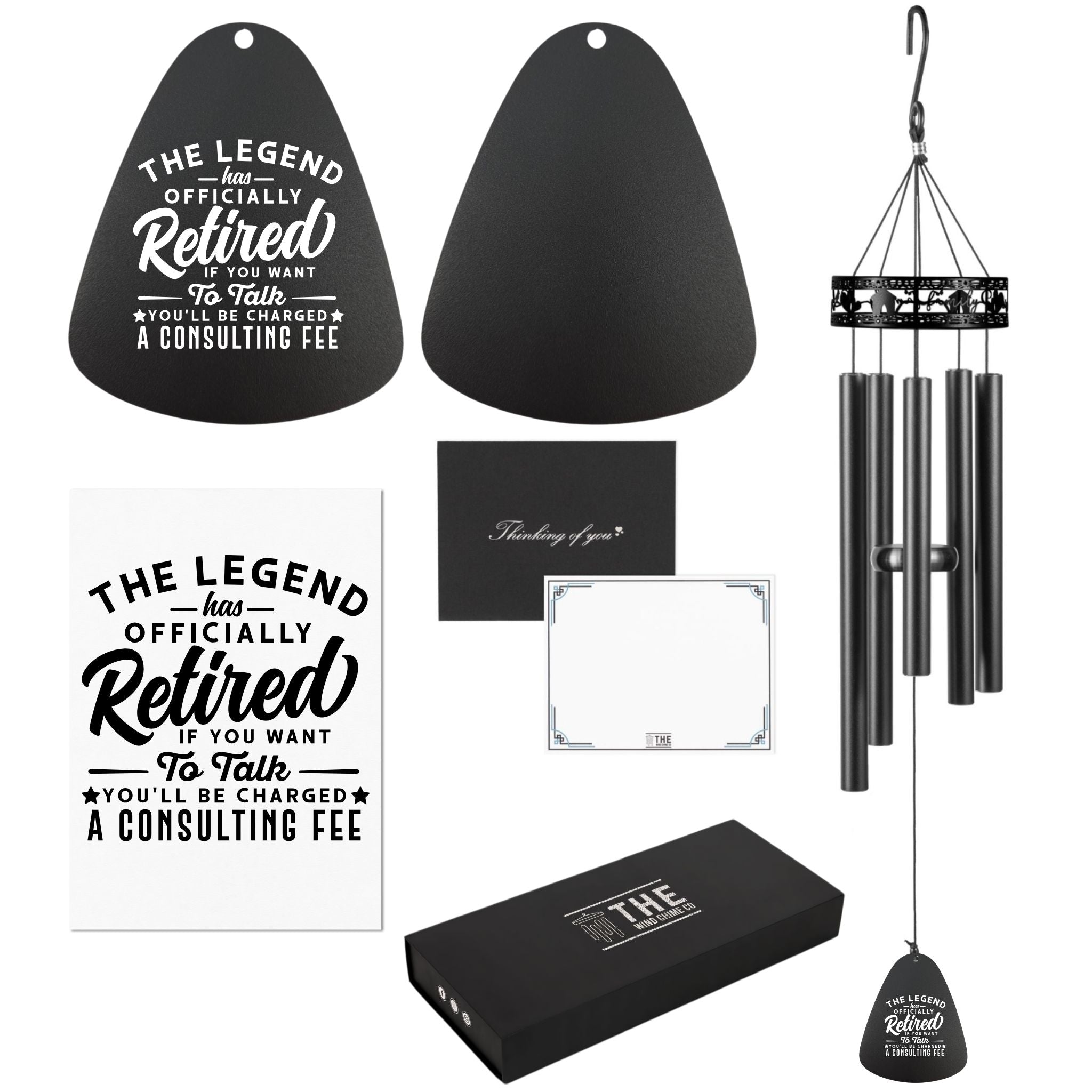 Retirement Wind Chime Gift - The Wind Chime Co