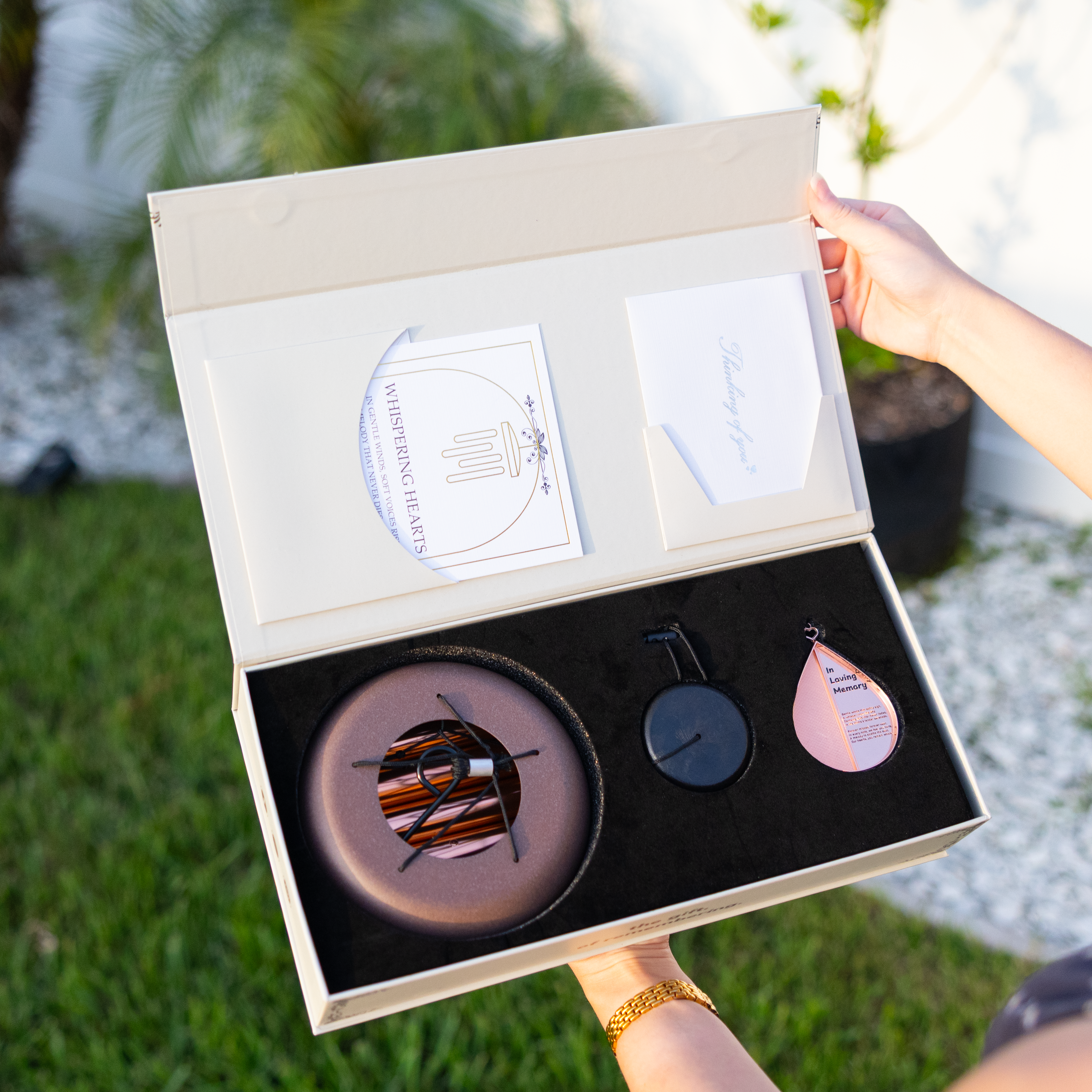 Whispering Hearts Wind Chime