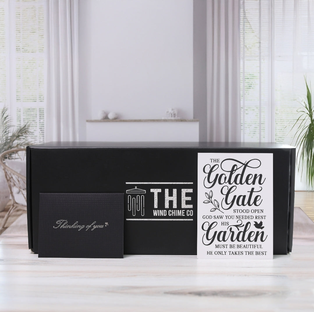 Memorial XL Serenity Wind Bell - Thoughtful Gift For Special Occasions or Reflections 36”