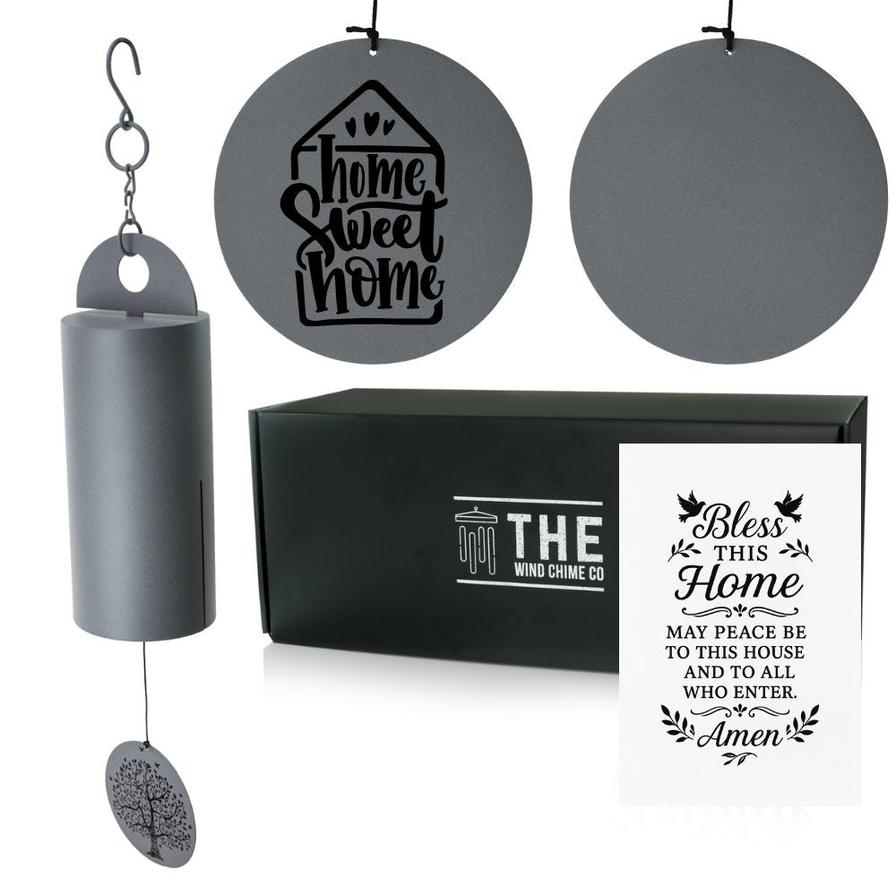 XL Home Blessing Serenity Wind Bell - Thoughtful Gift For Special Occasions or Reflections 36"