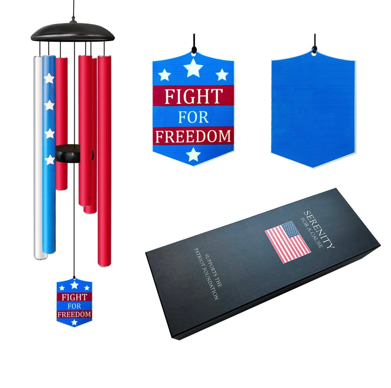 Patriot Wind Chime 29” - COMING SOON Summer 2026