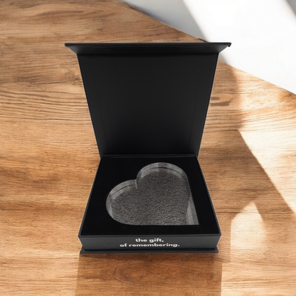 Acrylic Heart With Gift Box - For Custom Order